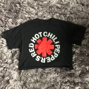 Red Hot Chili Peppers cropped t-shirt